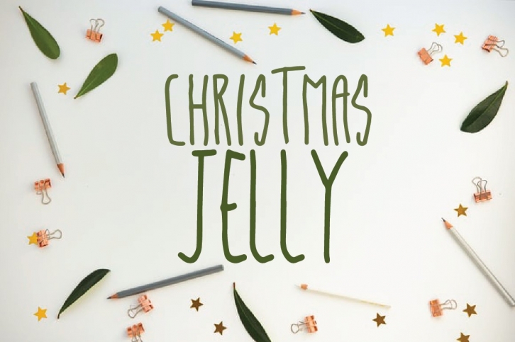 christmas jely Font Download
