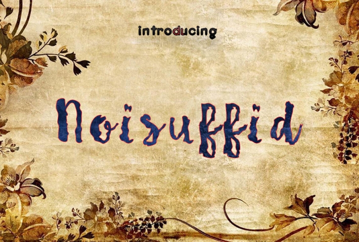 Noisuffid Font Download