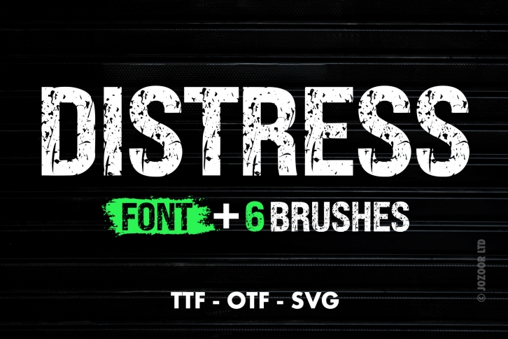 Distress College Grunge Font Download