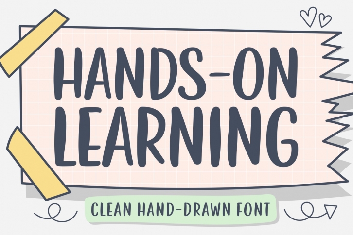 Hands on Learning Font Download