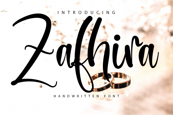 Zafhira Script Font Download