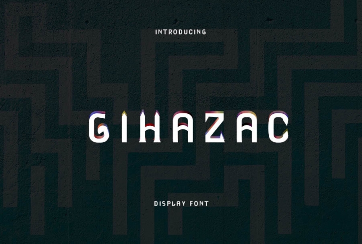 Gihazac Font Download