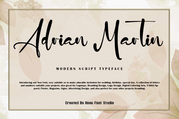 Adrian Marti Font Download