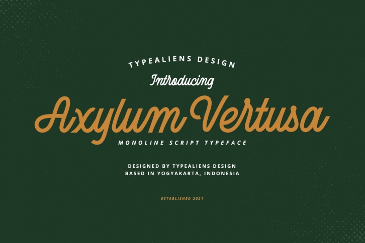 Axylum Vertusa Font Download