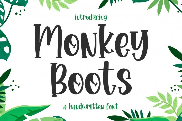 Monkey Boots Font Download