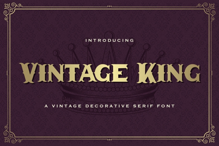 Vintage King Font Download