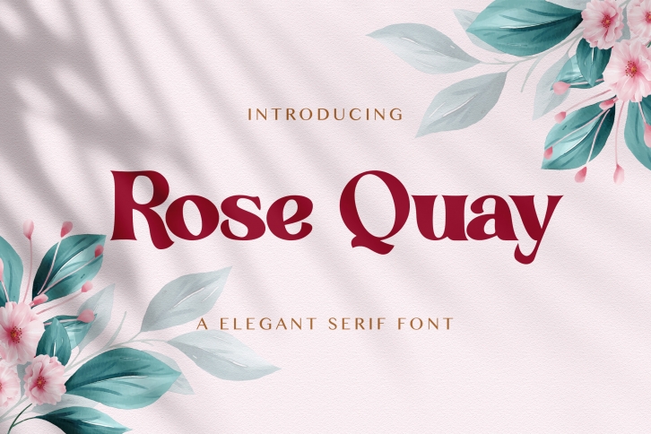 Rose Quay Font Download