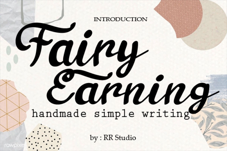 Fairy Earning Font Download