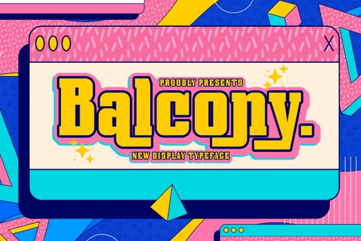Balcony Font Download