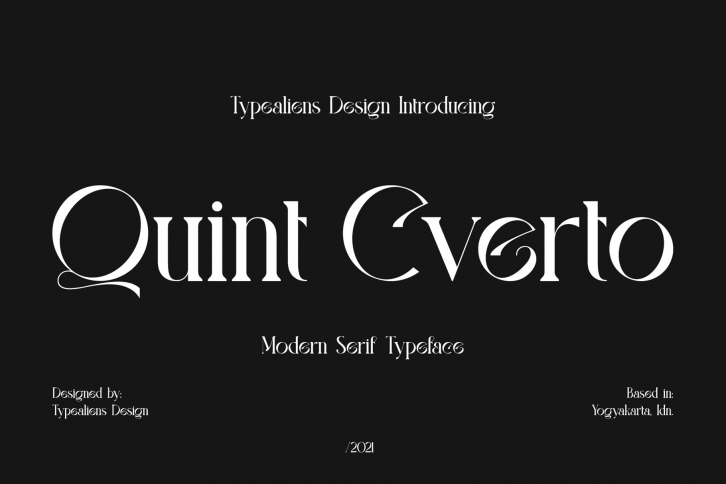 Quint Cverto Font Download