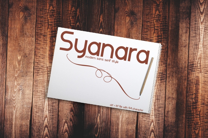 Syanara Font Download