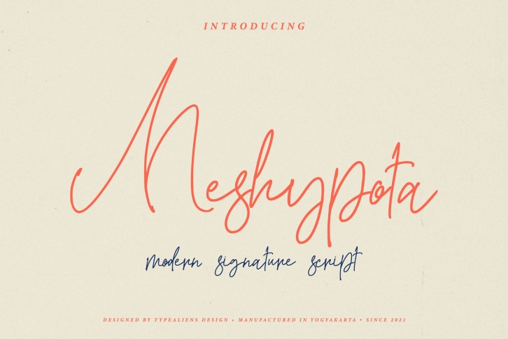 Meshypota Font Download