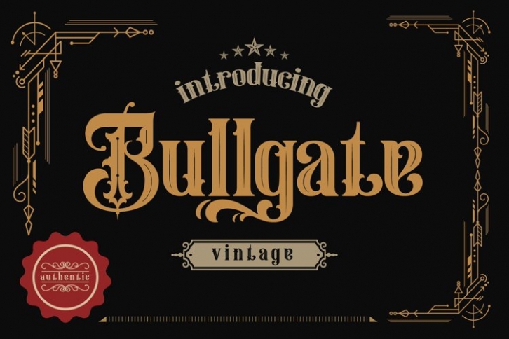 Bullgate Font Download