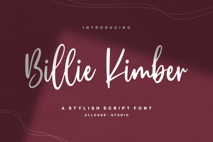 Billie Kimber Font Download