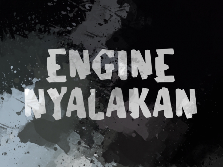 E Engine Nyalaka Font Download