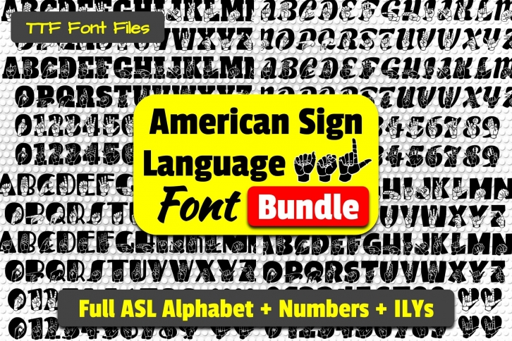 ASL Bundle Font Download