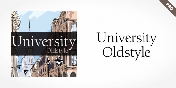 University Oldstyle Pro Font Download