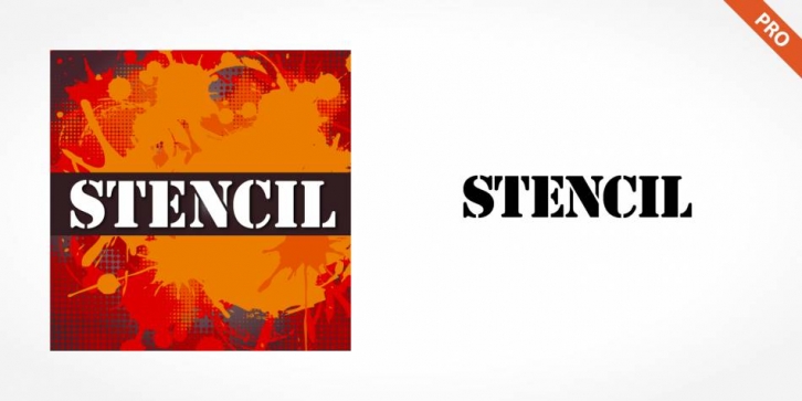 Stencil Pro Font Download