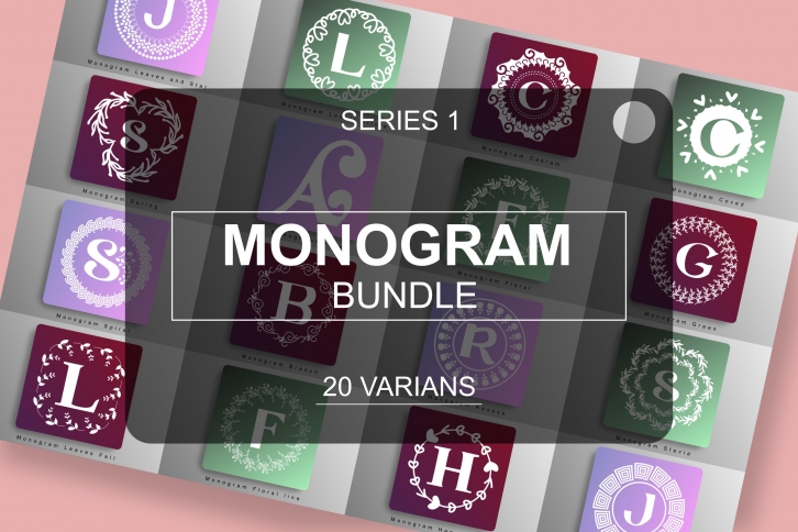 Monogram Bundle Font Download