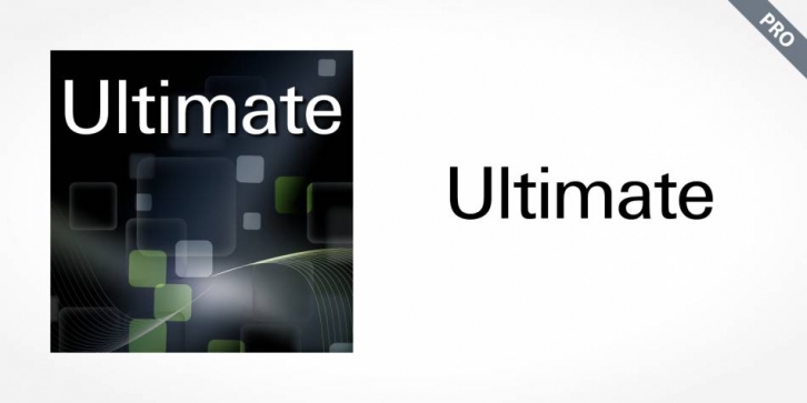 Ultimate Pro Font Download