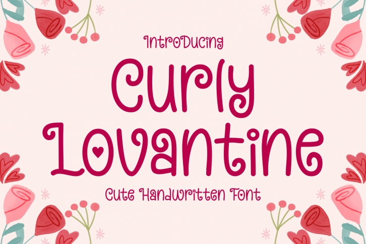Curly Lovantine Font Download