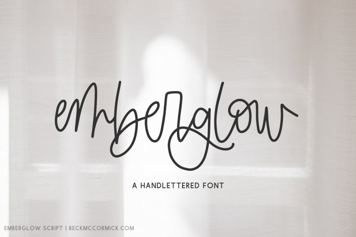 Emberglow Script Font Download