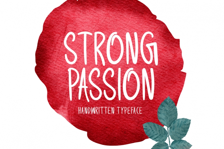 Strong Passion Font Download