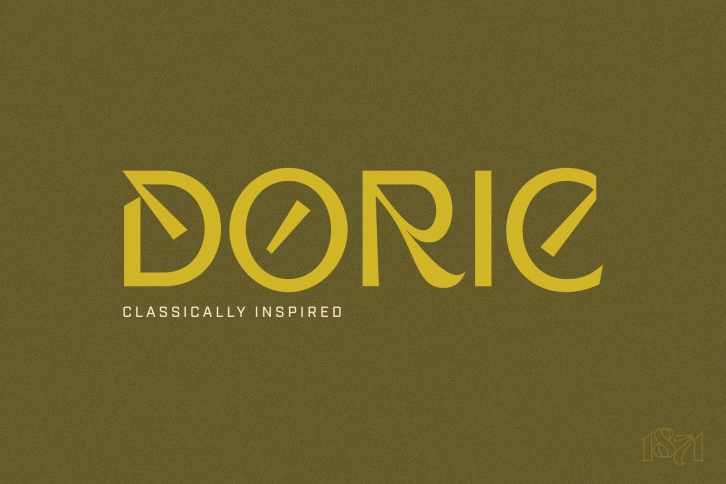 Doric Font Download