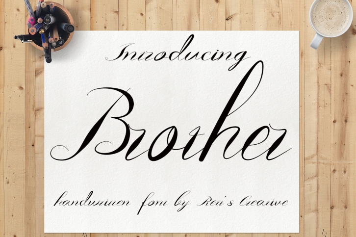 Brother Font Download