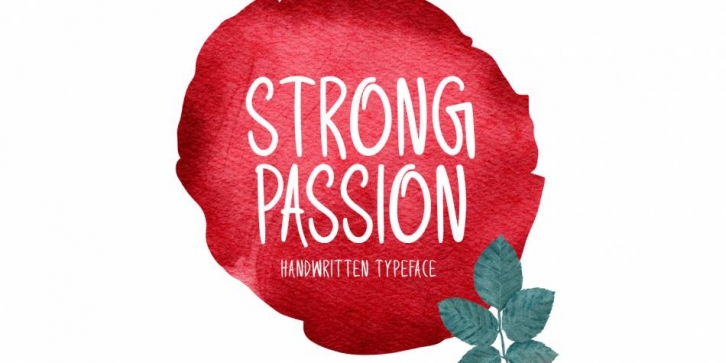 Strong Passion Font Download