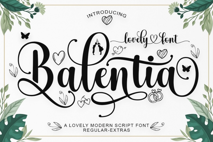 Balentia Lovely Font Download