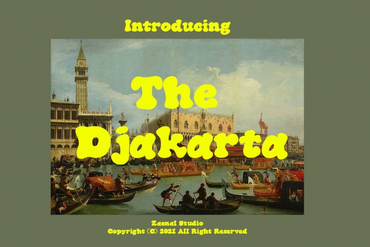 The Djakarta Font Download
