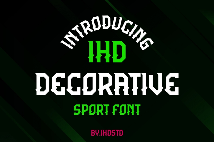 IHD Font Download