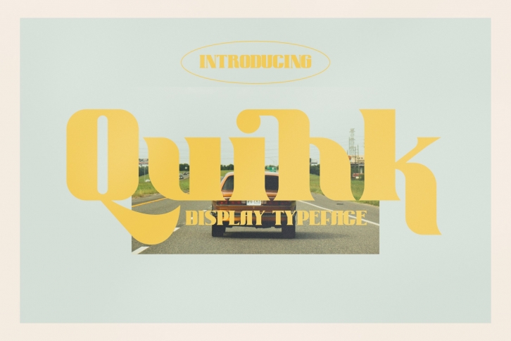 Quihk Modern and Classy Display Font Download