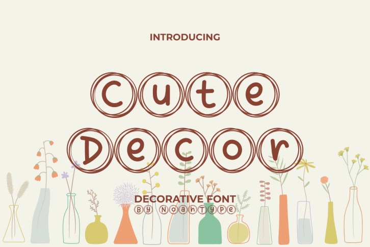 Cute Decor Font Download