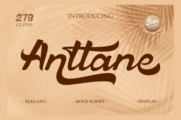 Anttane Font Download