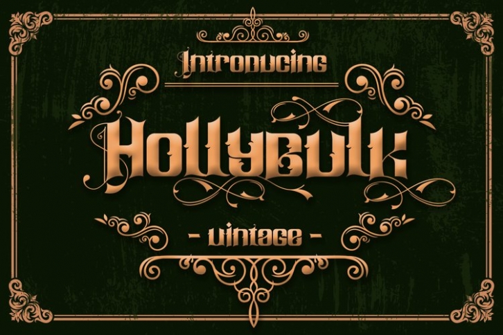 Hollybulk Font Download