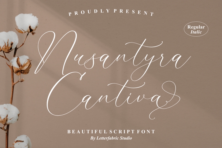 Nusantyra Cantiva Font Download