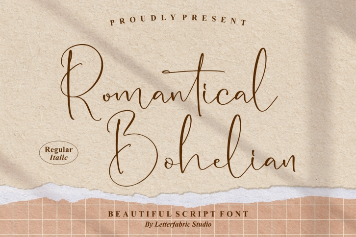 Romantical Bohelian Font Download