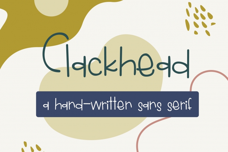 Clackhead Font Download