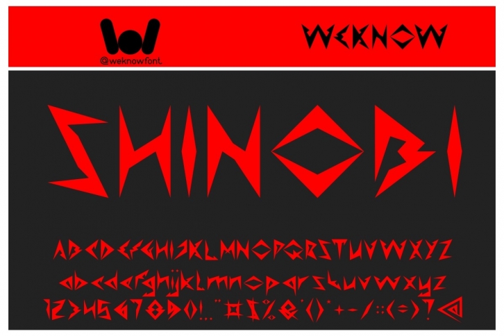 Shinobi Font Download