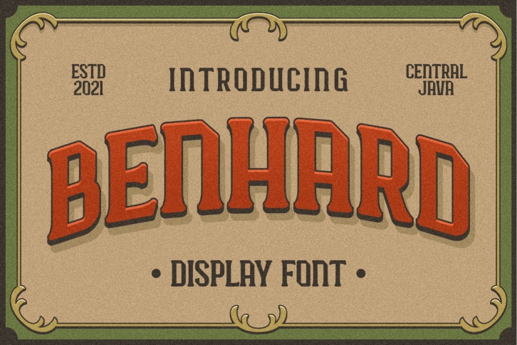 BENHARD Font Download