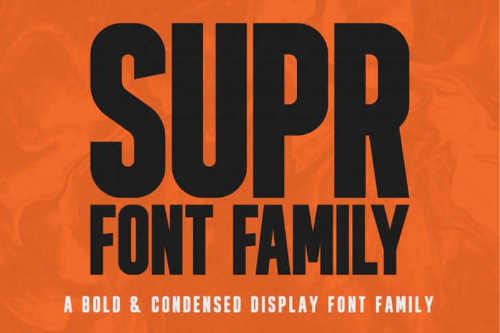 SUPR â€“ Bold Display Family Font Download