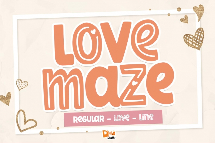 Love Maze Font Download