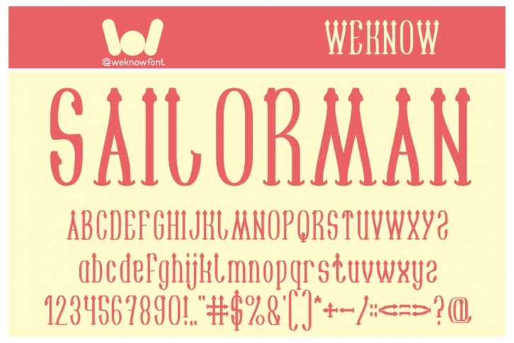 Sailorman Font Download