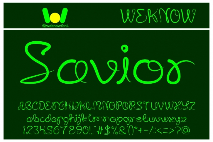 Savior Font Download