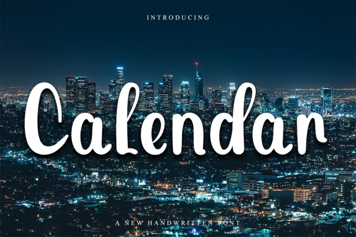 Calendar Font Download