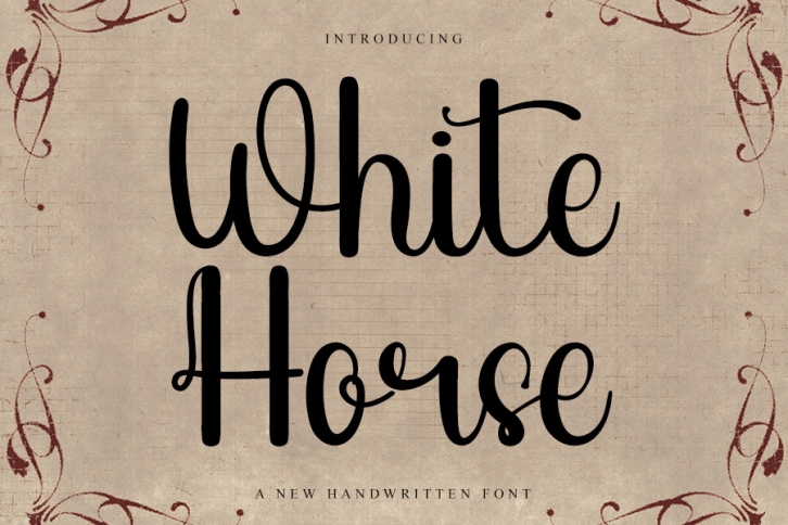 White Horse Font Download