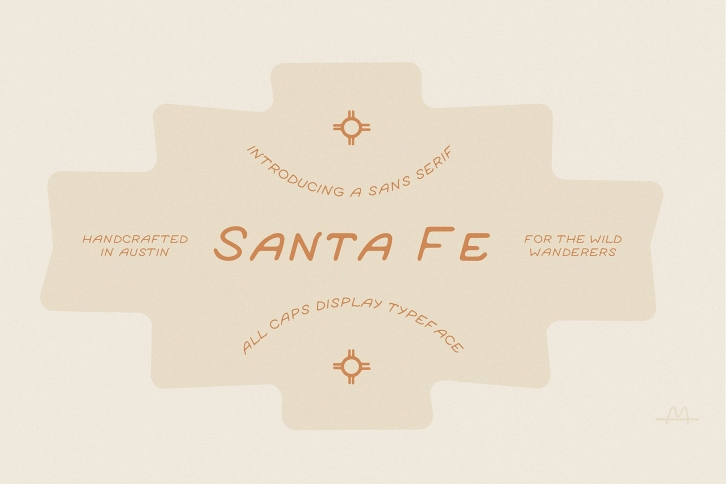 Santa Fe Display Font Download