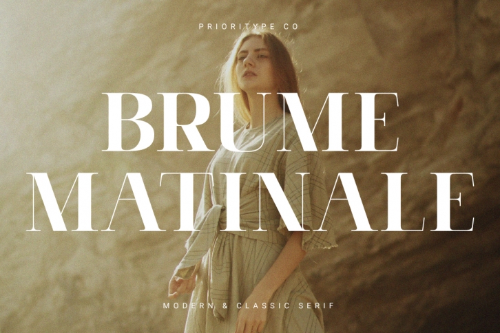 Brume Matinale Font Download